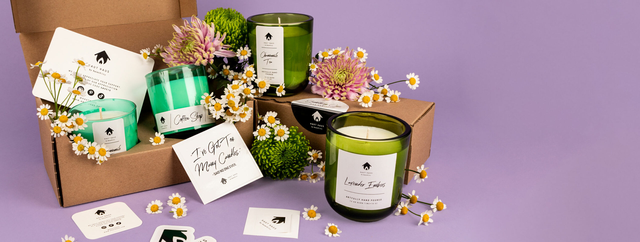 how to brand candles
