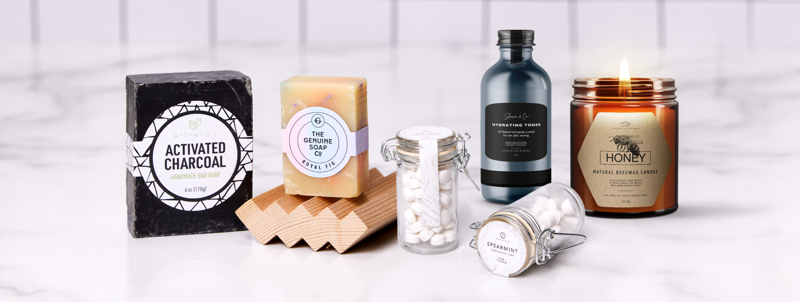 Unique Label Shapes for products and packaging