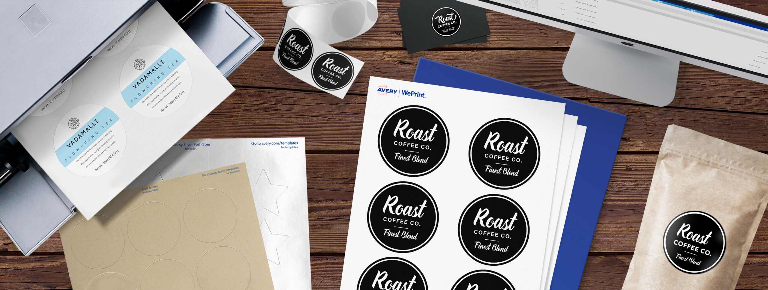 How to print labels and stickers