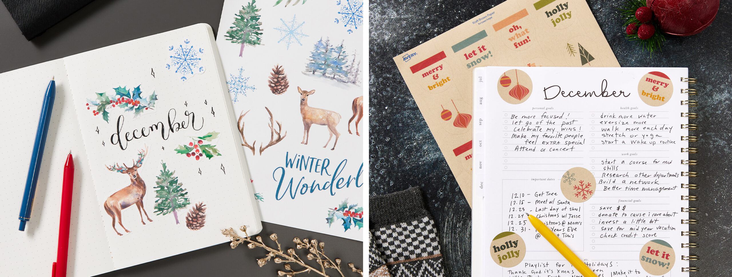 Christmas Planner Stickers