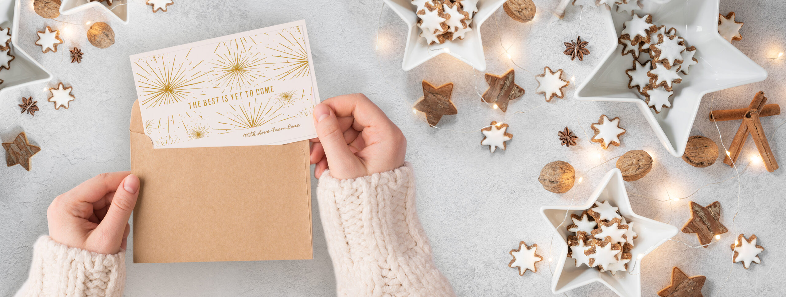 Quick Christmas Card Ideas Banner